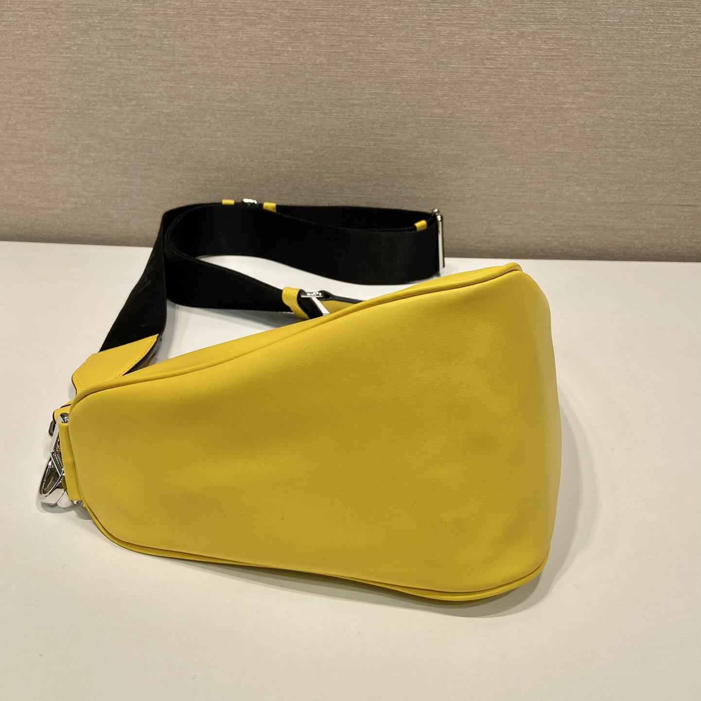 Prada Triangle Leather Bag - DopestKickz