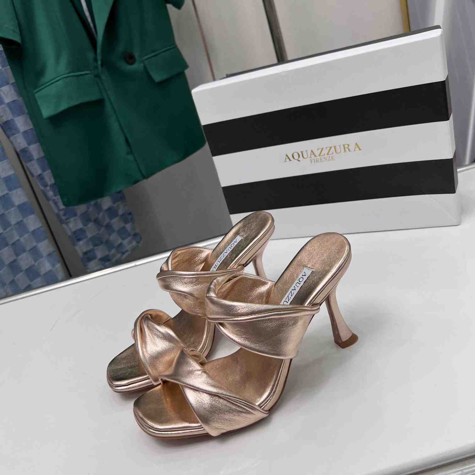 Aquazzura Twist Sandal 95 - DopestKickz