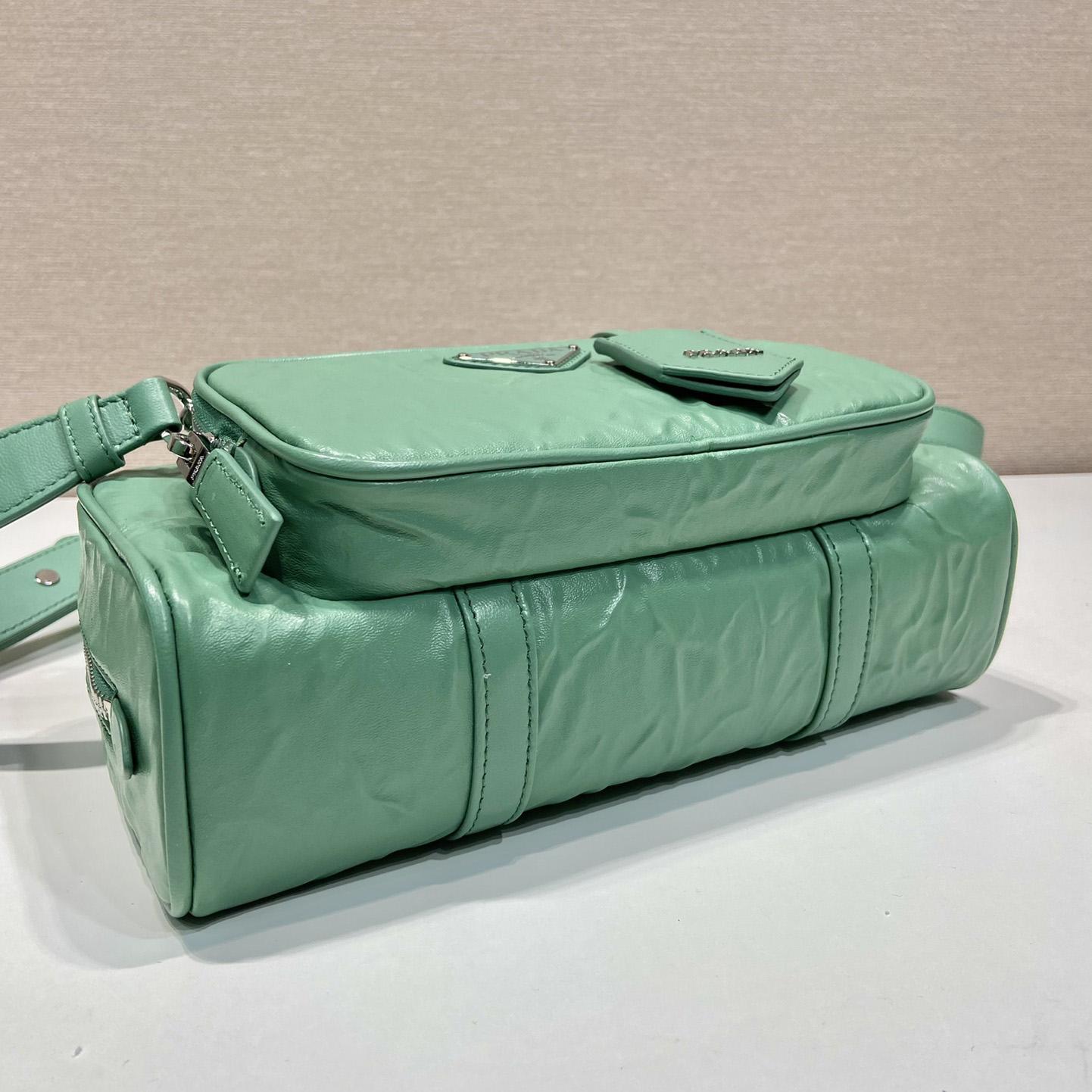 Prada Antique Nappa Leather Multi-pocket Top-handle Bag - DopestKickz