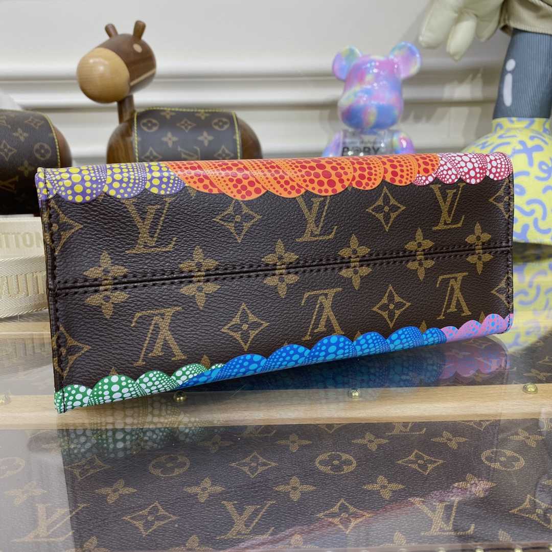 Louis Vuitton LV x YK OnTheGo PM (25*19*11.5cm) M46467 - DopestKickz