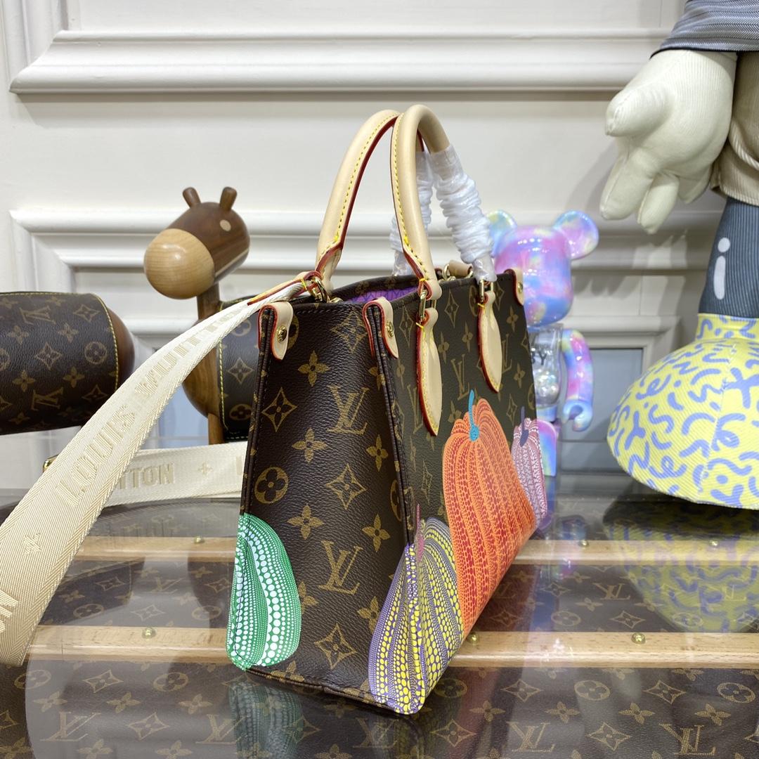 Louis Vuitton LV x YK OnTheGo PM (25*19*11.5cm) M46467 - DopestKickz