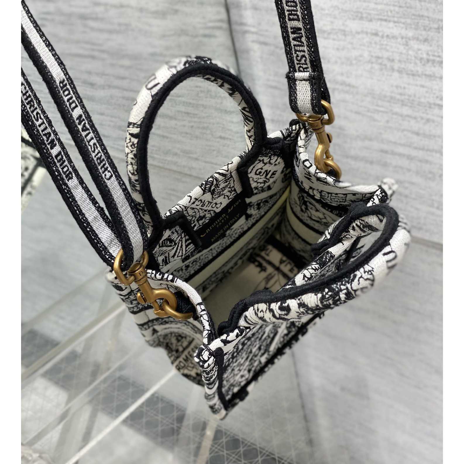 Dior Mini Dior Book Tote Phone Bag - DopestKickz