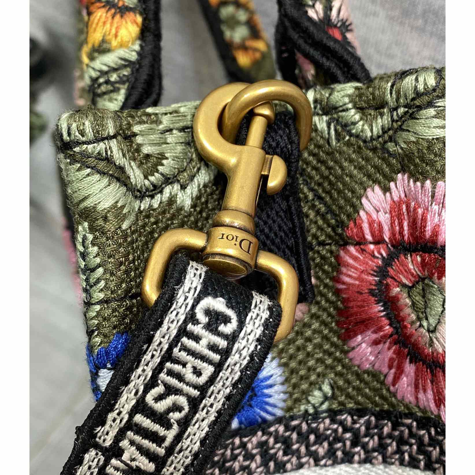 Dior Mini Dior Book Tote Phone Bag - DopestKickz