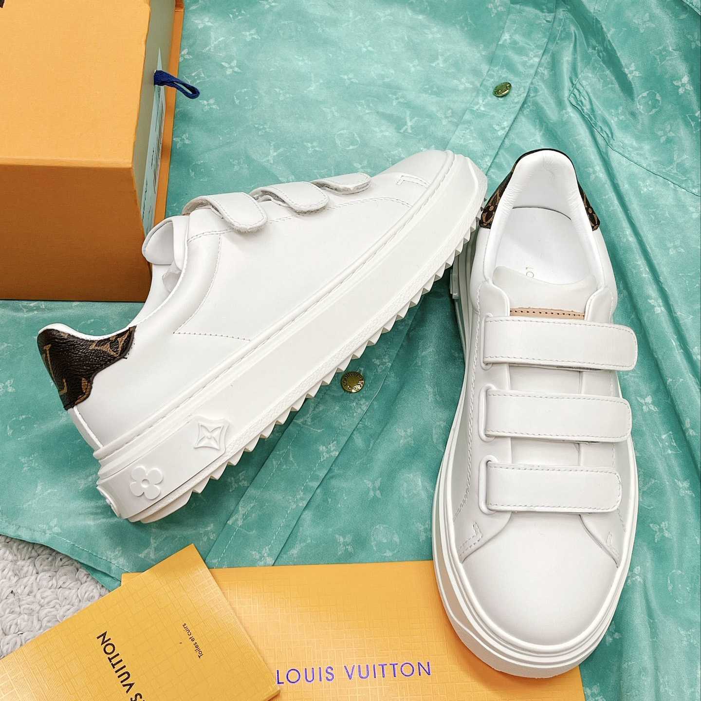 Louis Vuitton Time Out Sneaker (upon uk size)  1AAF7J      - DopestKickz
