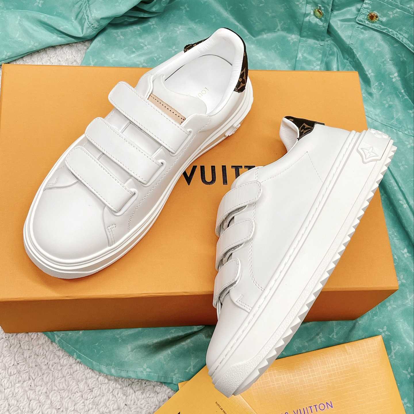 Louis Vuitton Time Out Sneaker (upon uk size)  1AAF7J      - DopestKickz