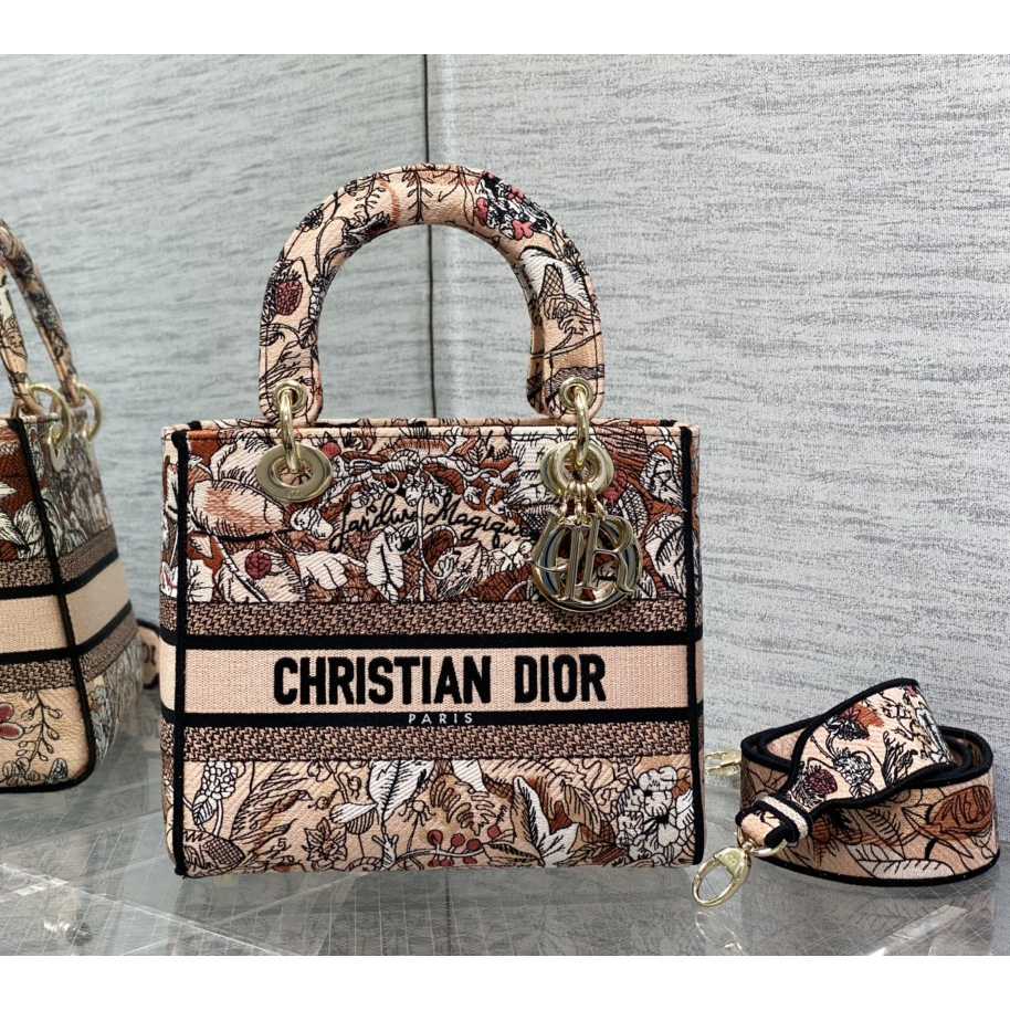 Dior Medium Lady D-lite Bag - DopestKickz