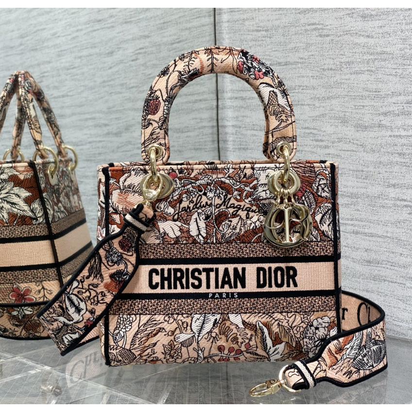 Dior Medium Lady D-lite Bag - DopestKickz