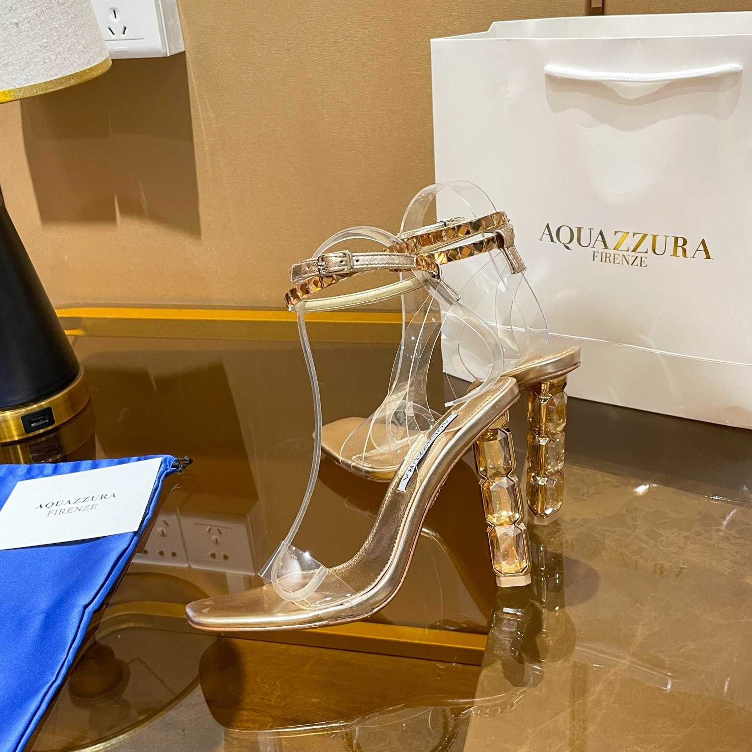Aquazzura Aura Plexi Sandal 105 - DopestKickz