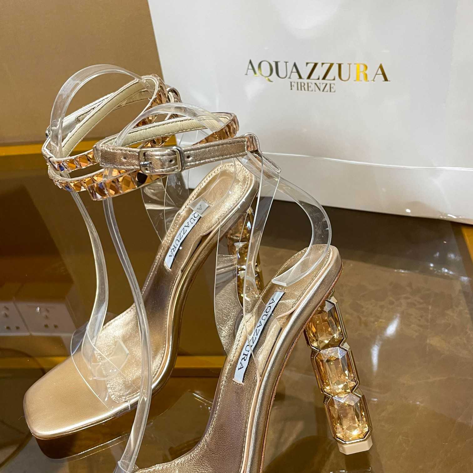 Aquazzura Aura Plexi Sandal 105 - DopestKickz