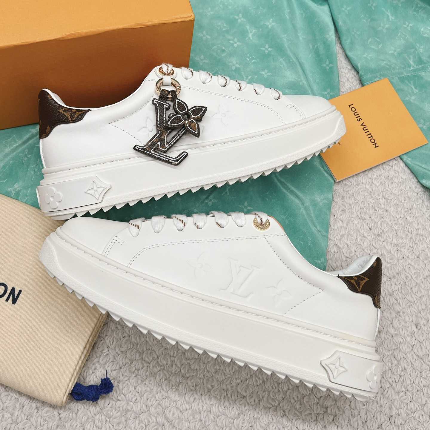 Louis Vuitton Time Out Sneaker (upon uk size)  1ABB4F - DopestKickz