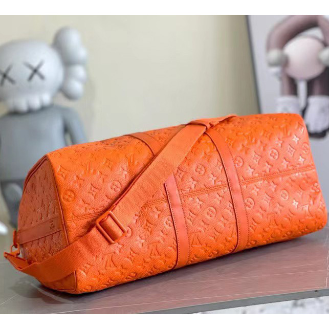 Louis Vuitton Keepall Bandouliere 50 Bag Taurillon Monogram   M20963 - DopestKickz