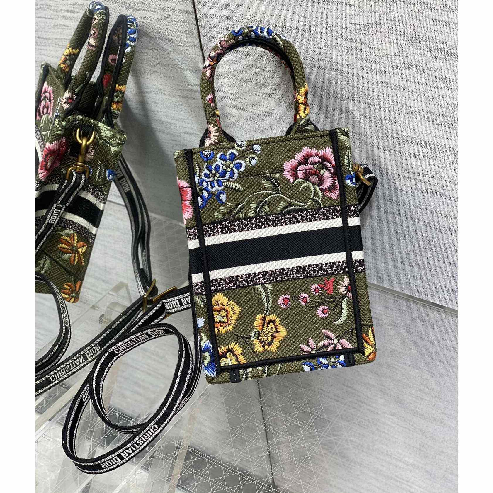Dior Mini Dior Book Tote Phone Bag - DopestKickz
