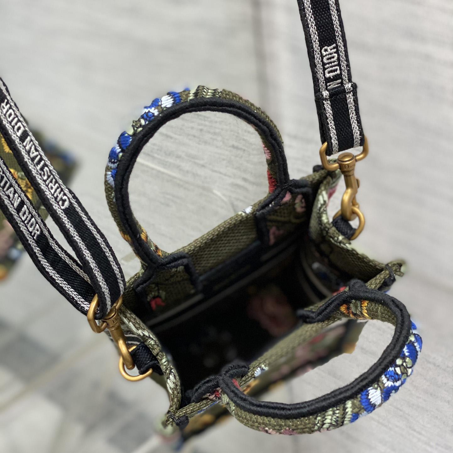 Dior Mini Dior Book Tote Phone Bag - DopestKickz