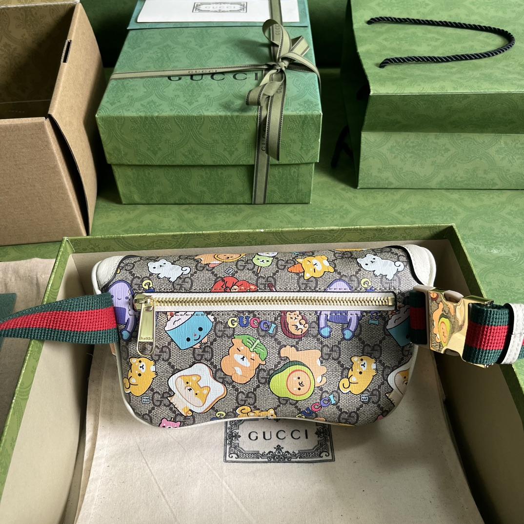 Gucci Animal Print Belt Bag(23x 12x 2.5cm) - DopestKickz
