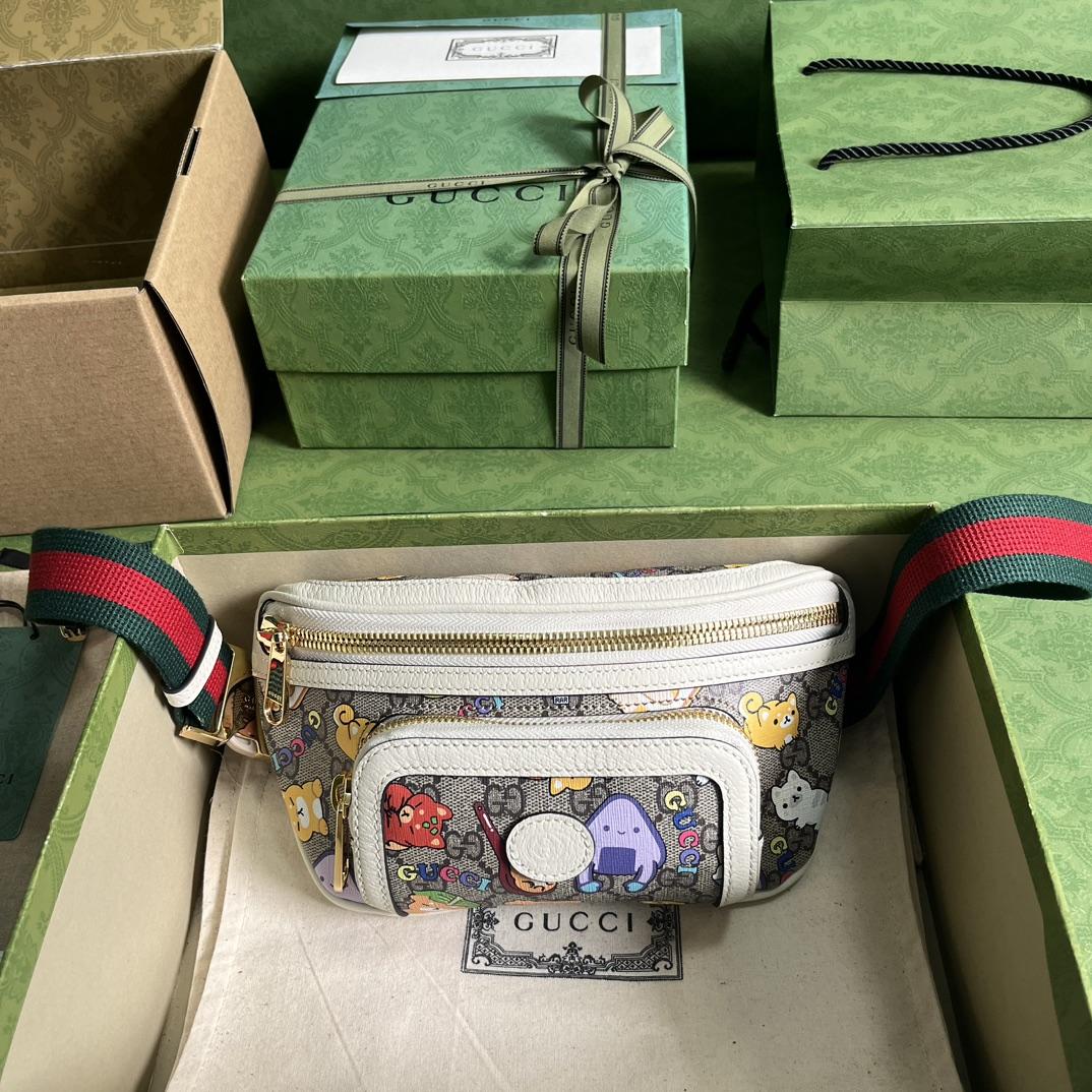 Gucci Animal Print Belt Bag(23x 12x 2.5cm) - DopestKickz