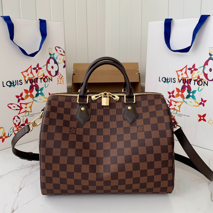 Louis Vuitton Speedy Bandouliere Bag  - DopestKickz