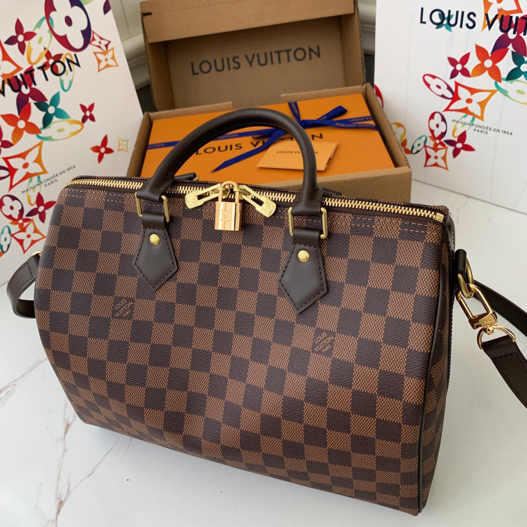 Louis Vuitton Speedy Bandouliere Bag  - DopestKickz