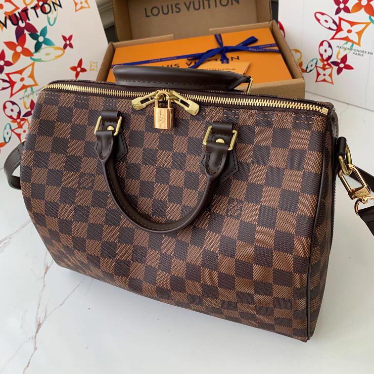 Louis Vuitton Speedy Bandouliere Bag  - DopestKickz