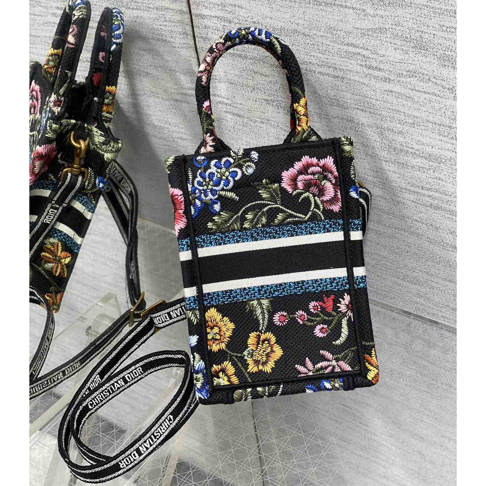 Dior Mini Dior Book Tote Phone Bag - DopestKickz