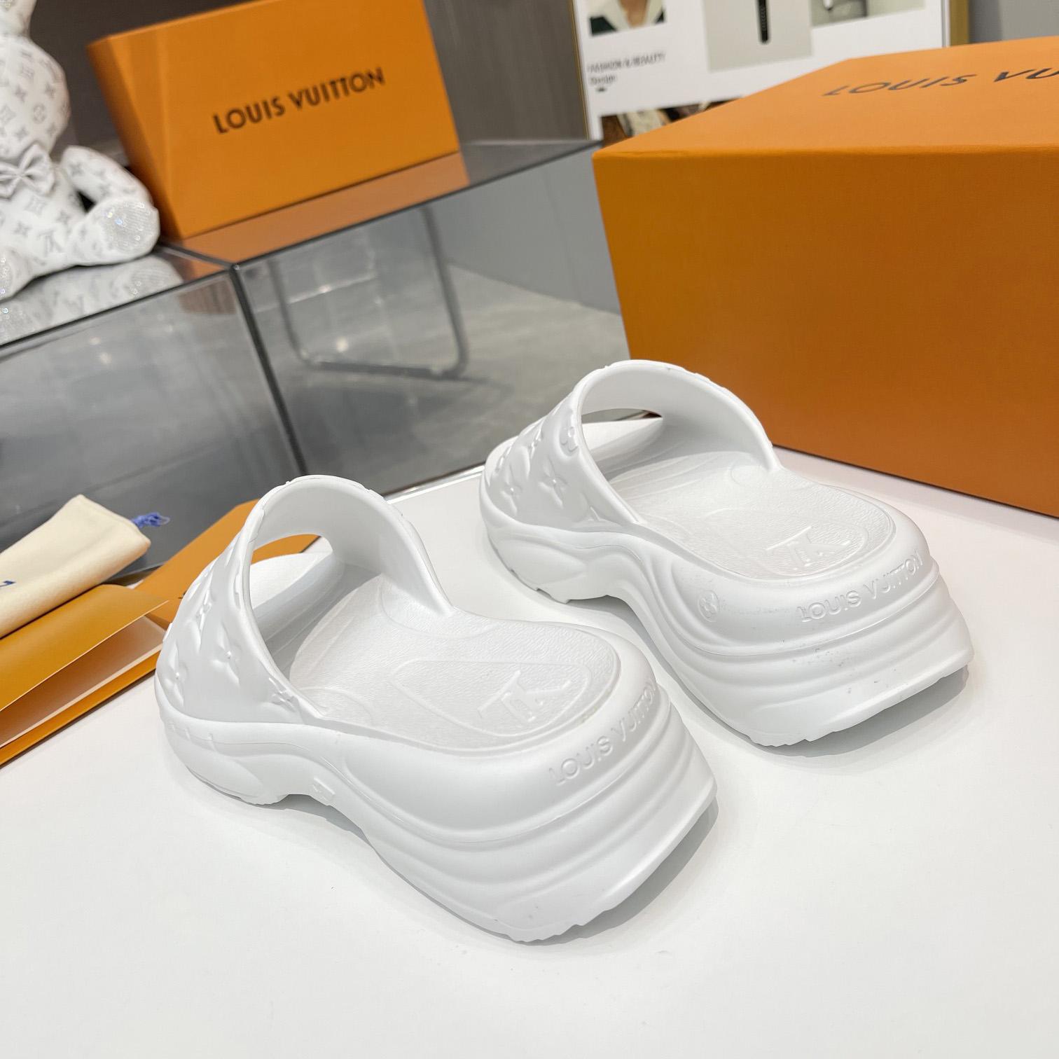 Louis Vuitton Pool 55 Flat Comfort Mule     1AB3FW - DopestKickz