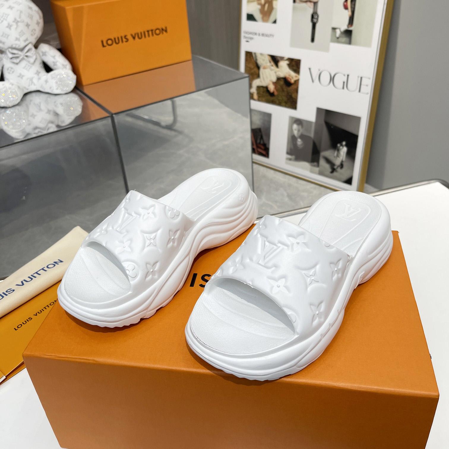 Louis Vuitton Pool 55 Flat Comfort Mule     1AB3FW - DopestKickz