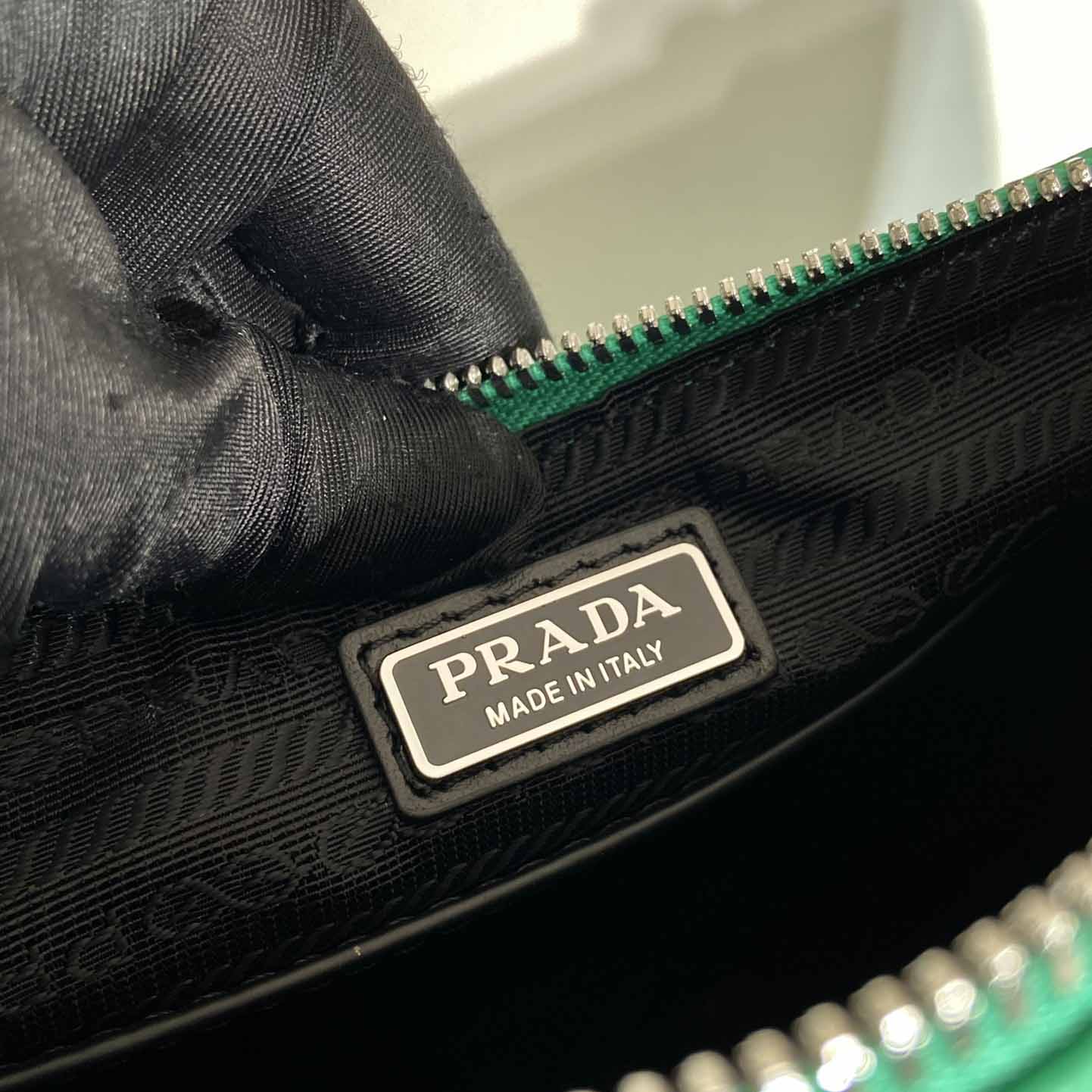 Prada Triangle Leather Bag - DopestKickz