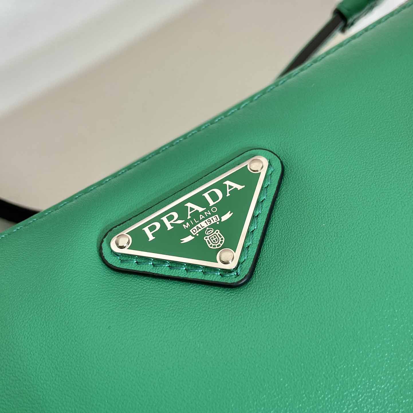 Prada Triangle Leather Bag - DopestKickz