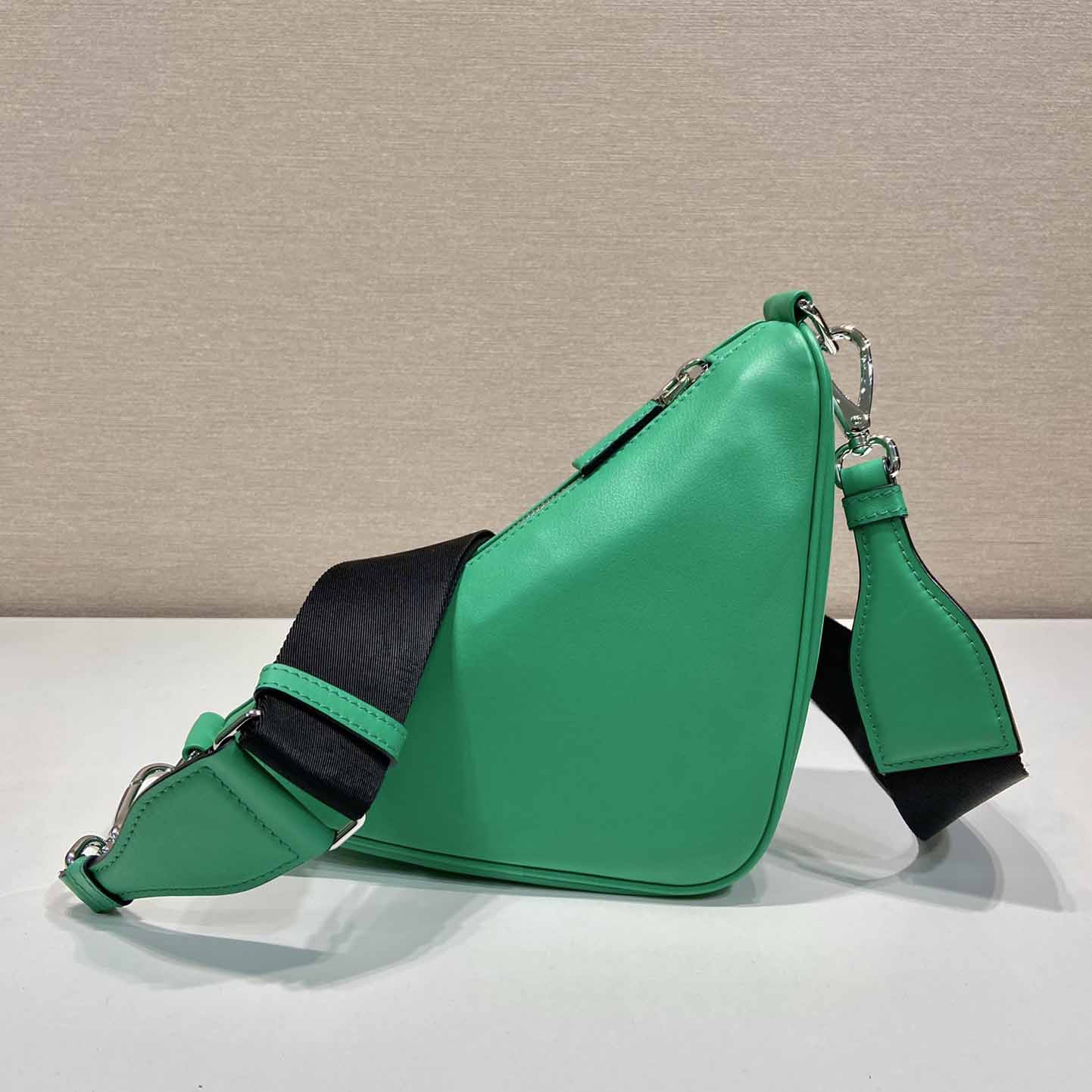 Prada Triangle Leather Bag - DopestKickz