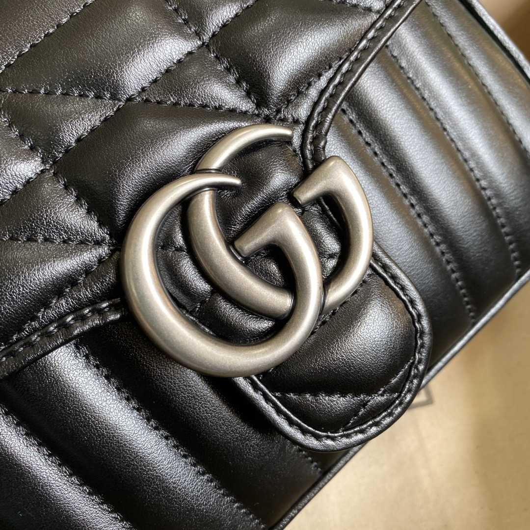 Gucci GG Marmont Mini Top Handle Bag(21*15.5*8cm) - DopestKickz