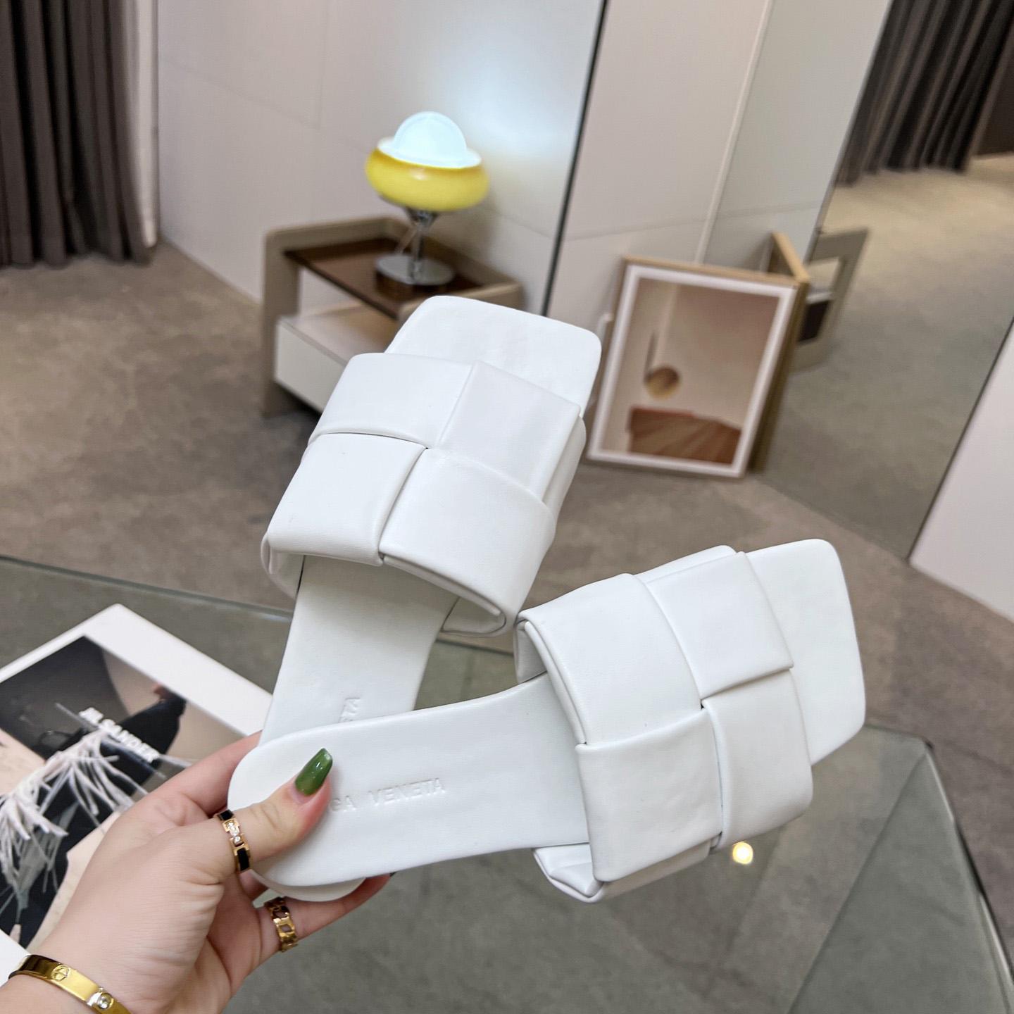 Bottega Veneta Patch Flat Mule - DopestKickz