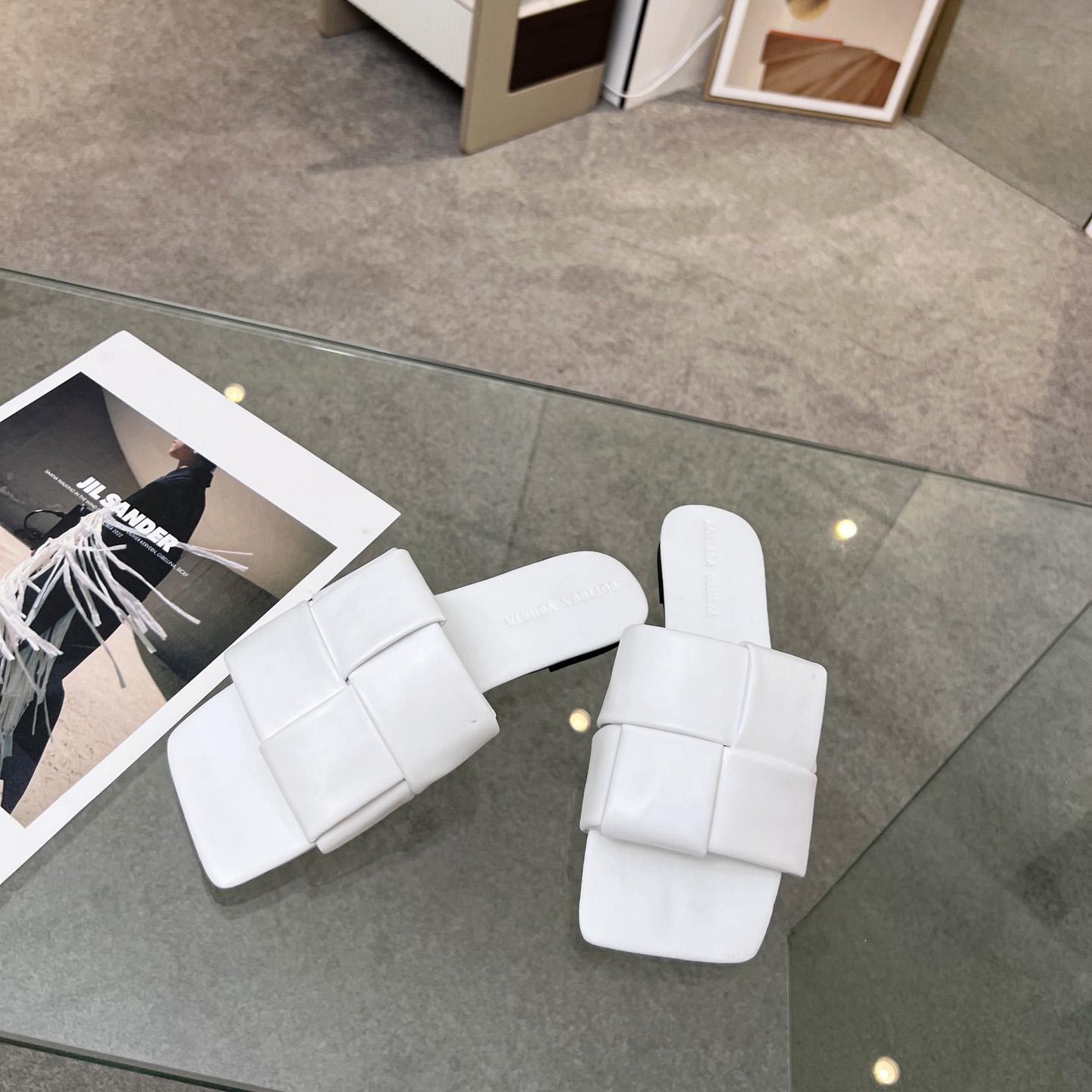 Bottega Veneta Patch Flat Mule - DopestKickz