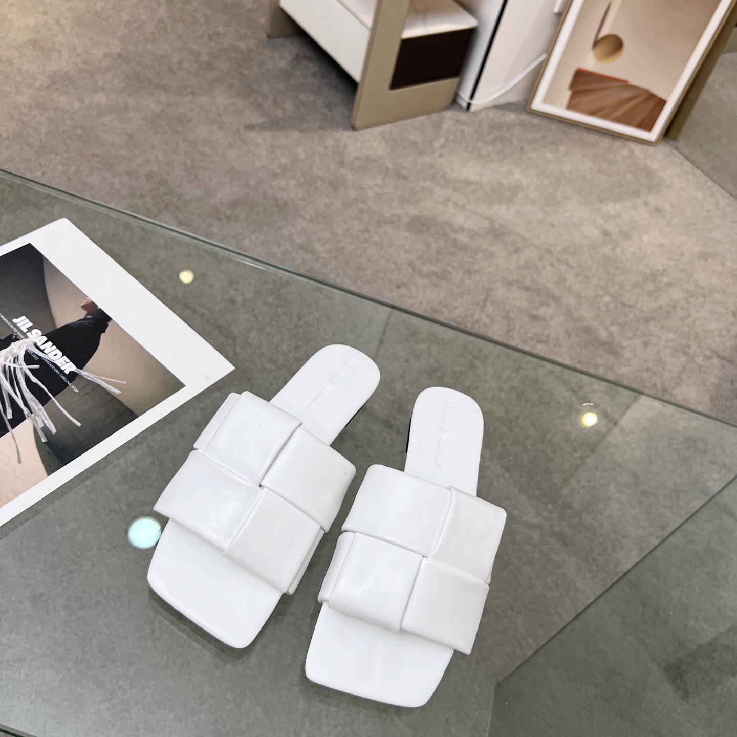 Bottega Veneta Patch Flat Mule - DopestKickz