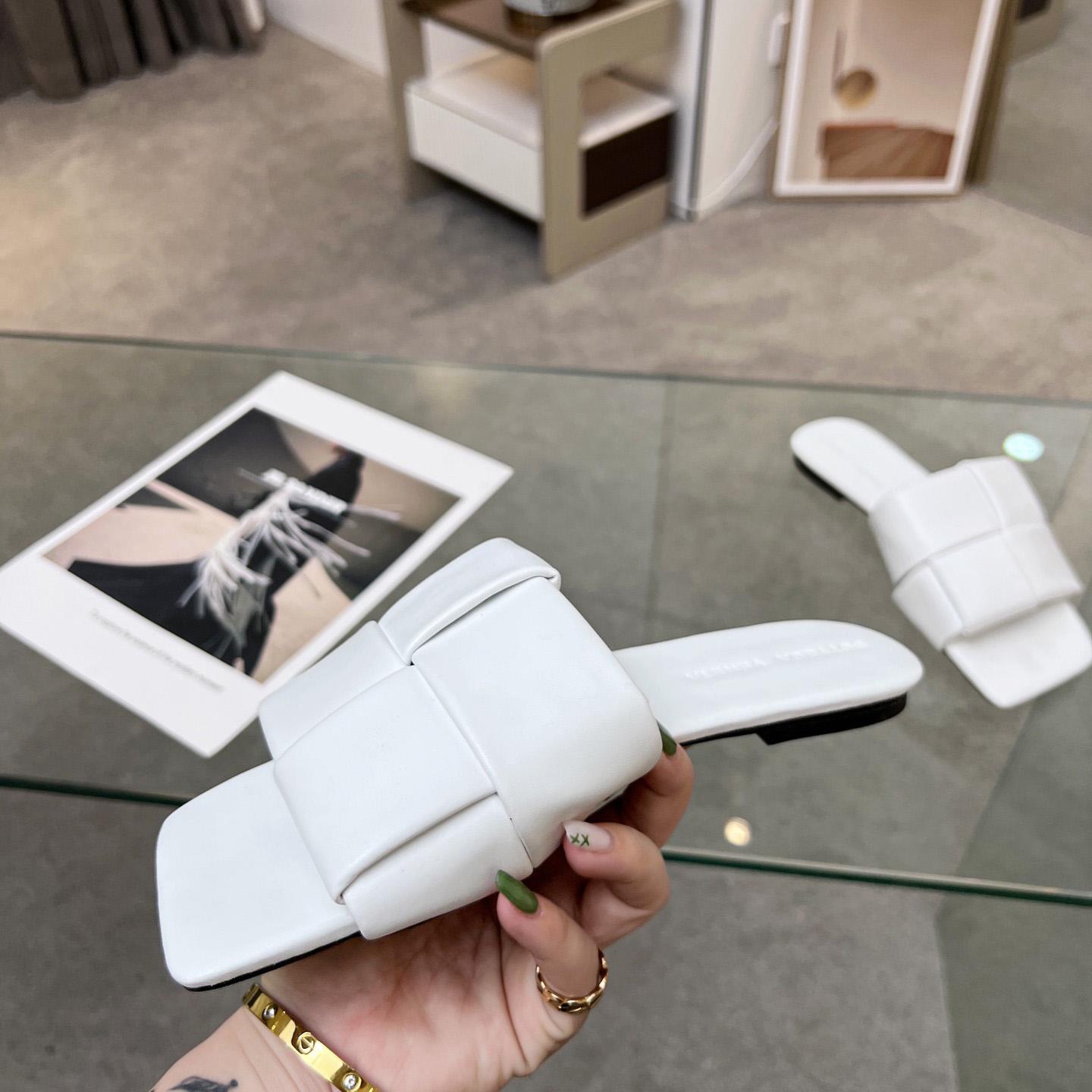 Bottega Veneta Patch Flat Mule - DopestKickz