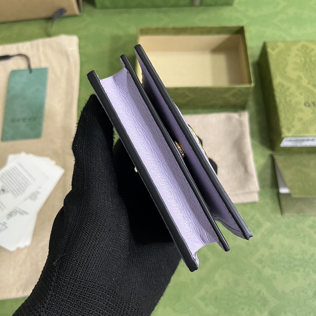 Gucci Ophidia Jumbo GG Card Case - DopestKickz