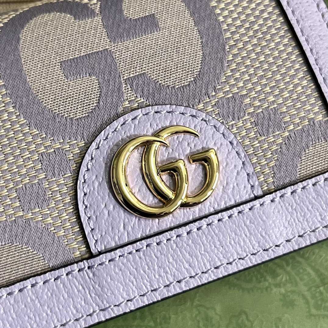 Gucci Ophidia Jumbo GG Card Case - DopestKickz