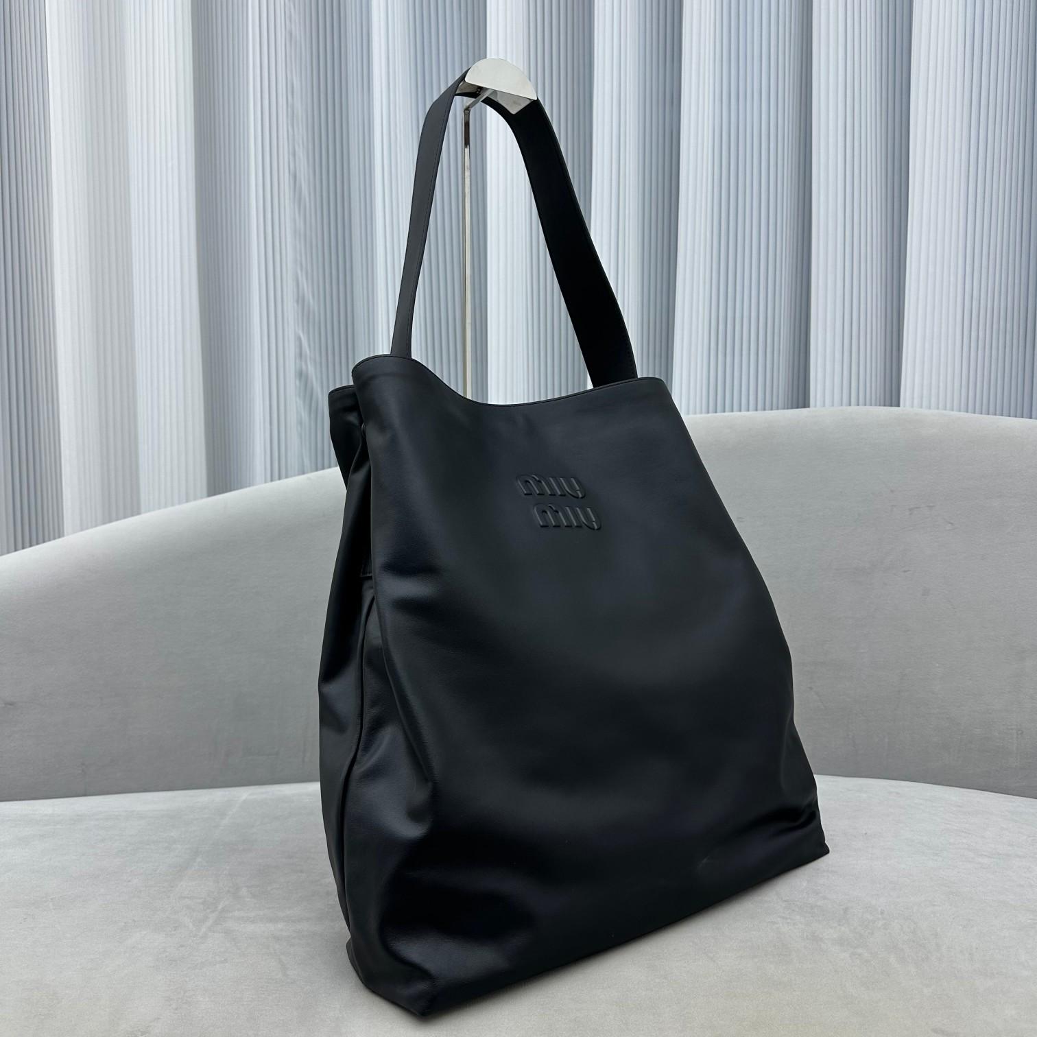 Miu Miu Leather Shoulder Bag  - DopestKickz