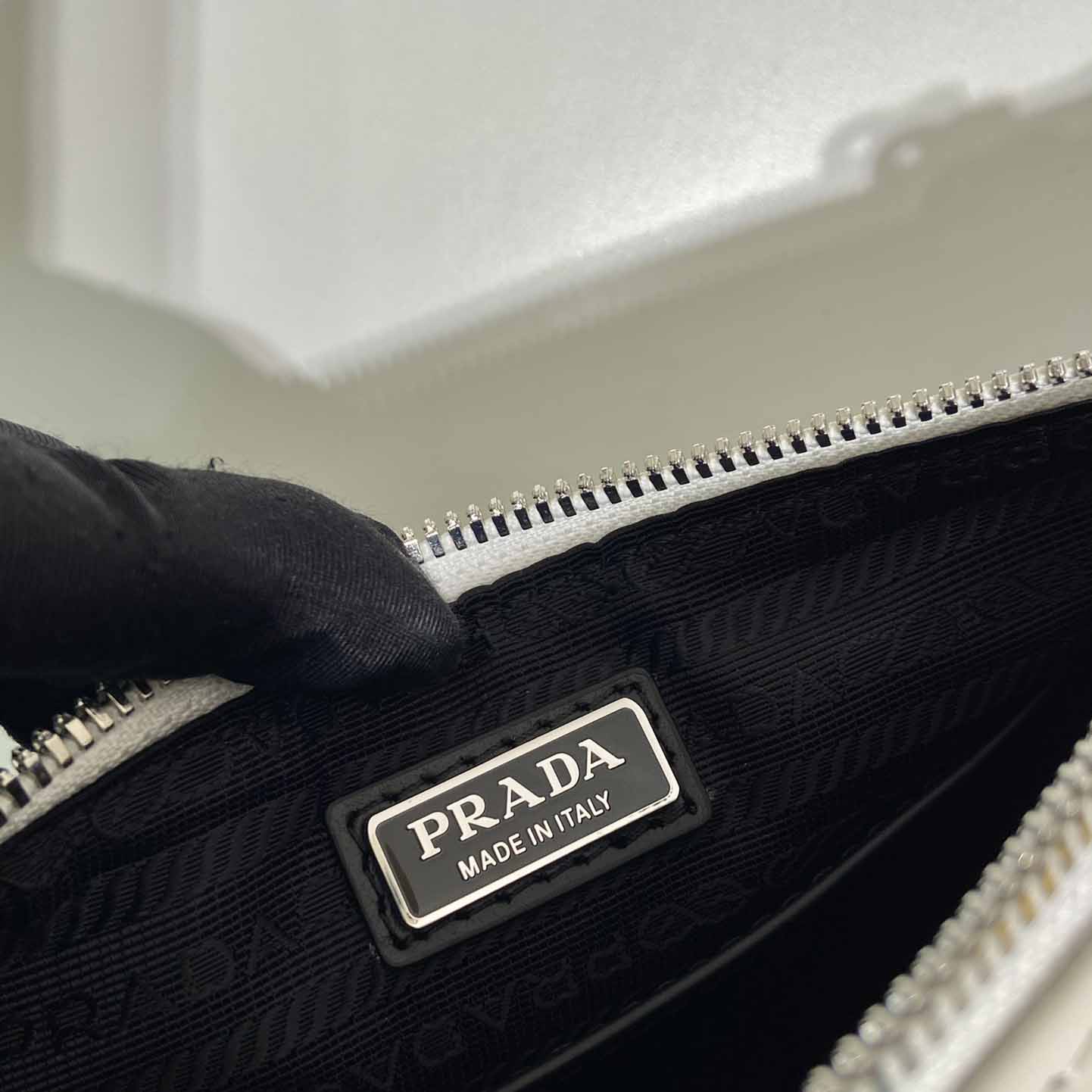 Prada Triangle Leather Bag - DopestKickz