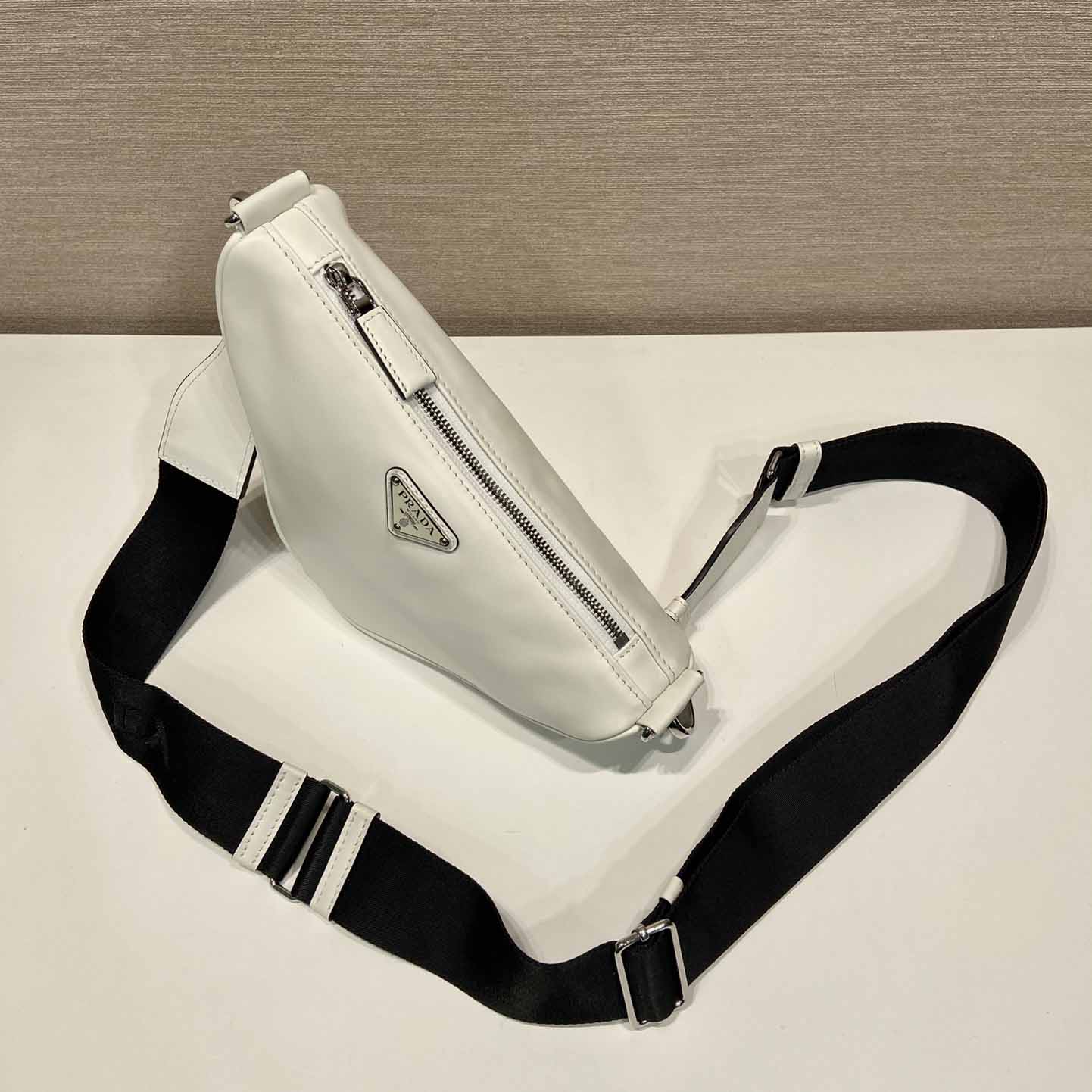 Prada Triangle Leather Bag - DopestKickz