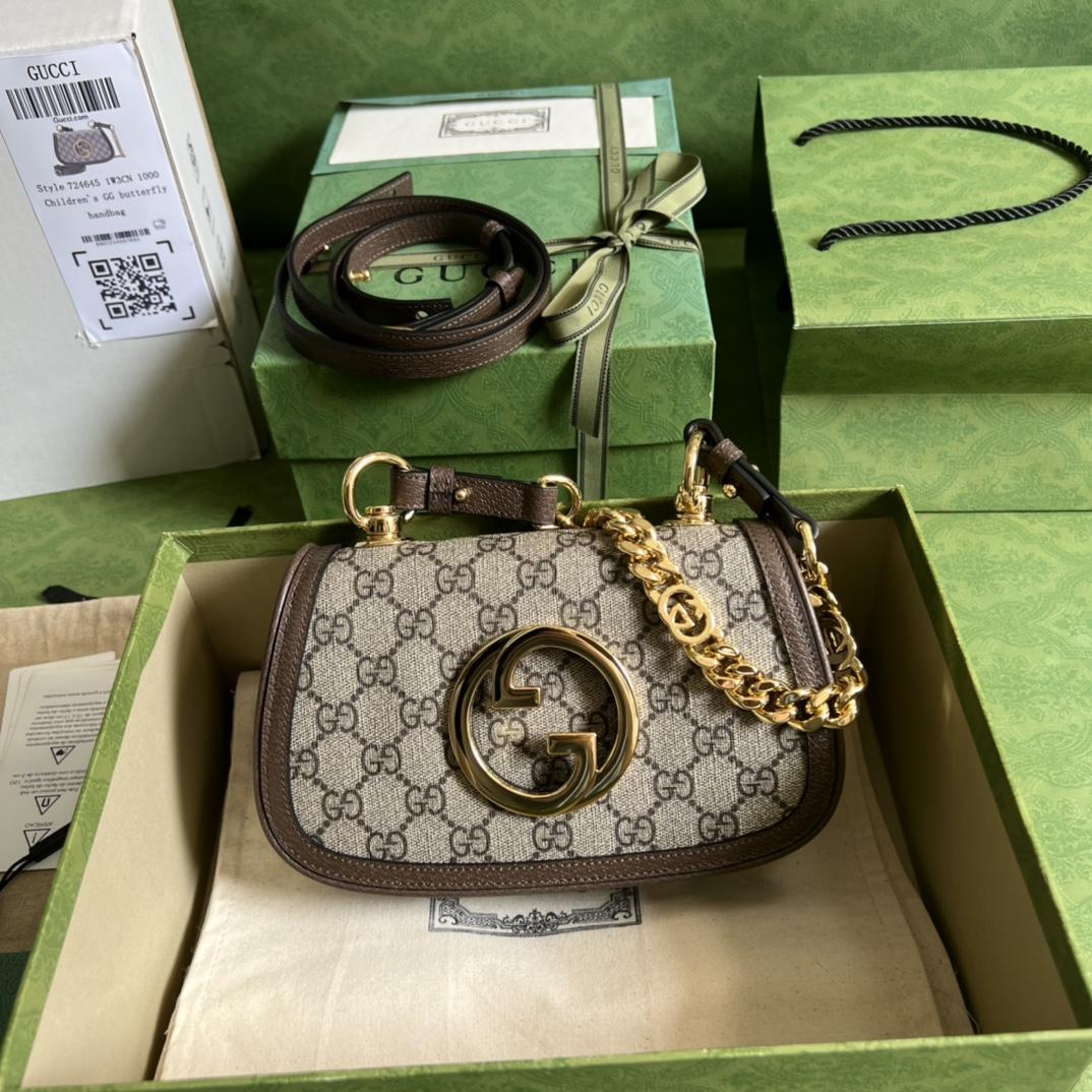 Gucci Blondie Mini Shoulder Bag(21*13.5*7cm) - DopestKickz