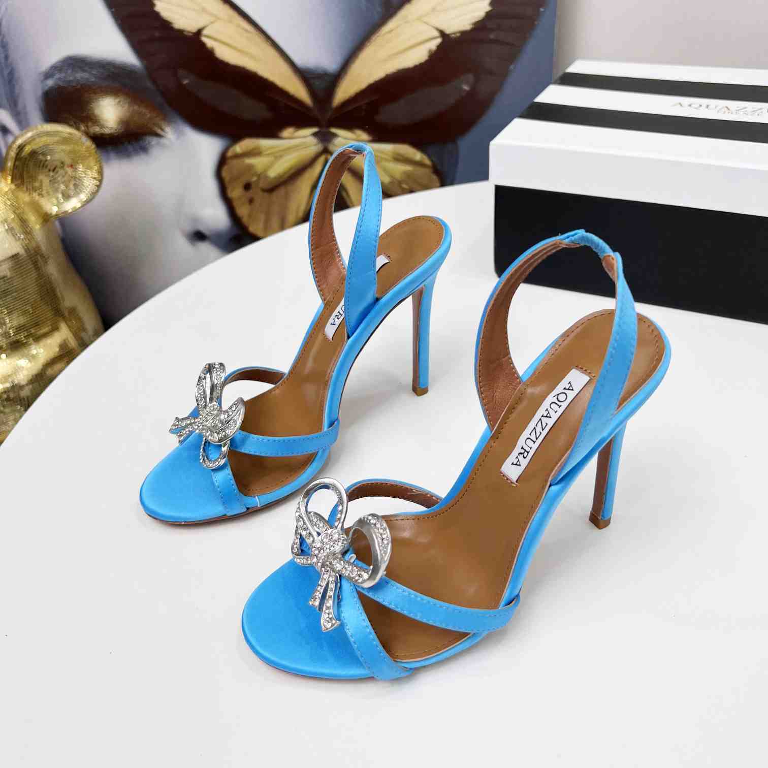 Aquazzura Babe Sandal 105 - DopestKickz