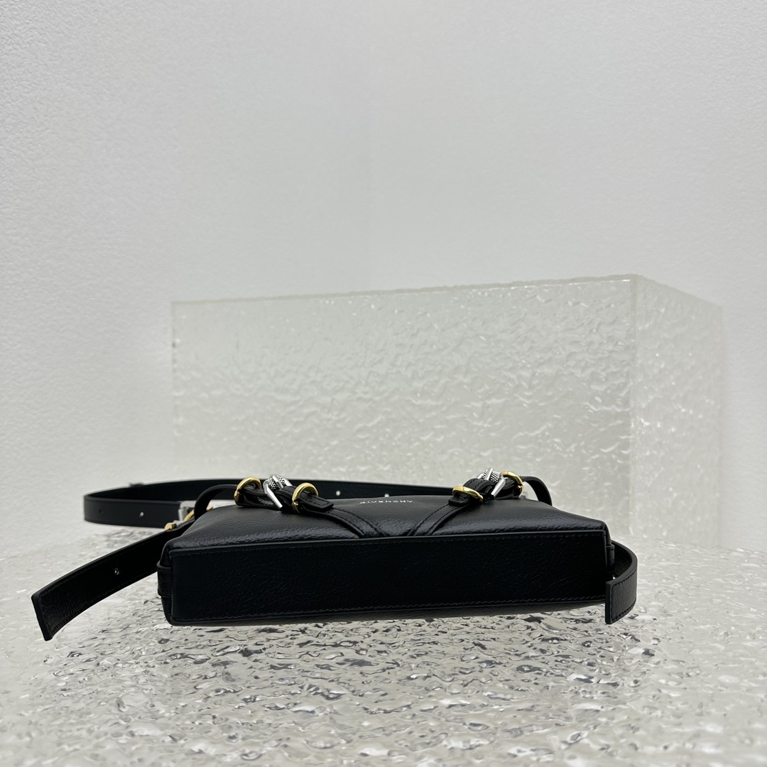 Givenchy Mini Voyou Bag In Leather(18-24-3.5cm) - DopestKickz