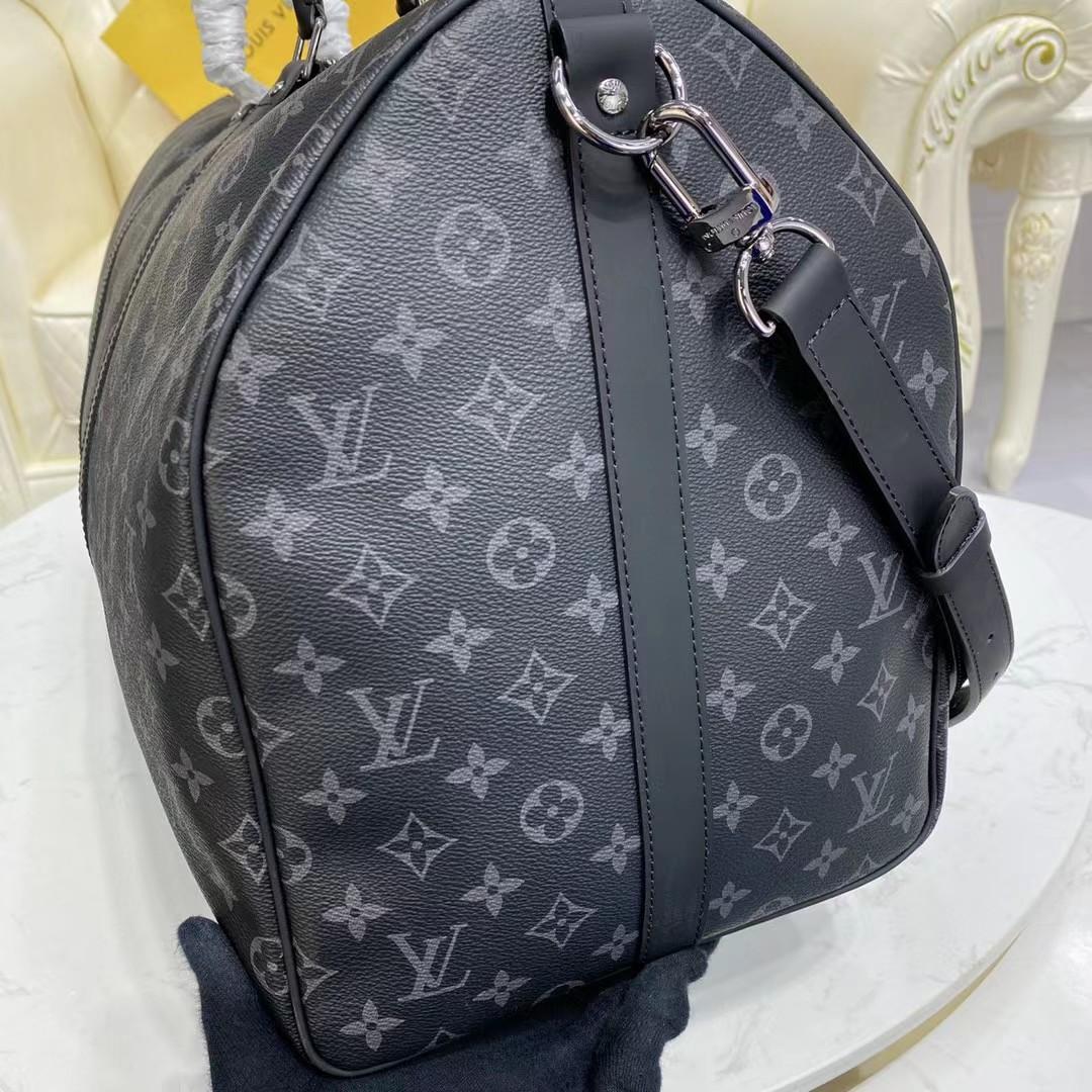 Louis Vuitton keepall 55 Monogram Eclipse(55-24-30CM) - DopestKickz