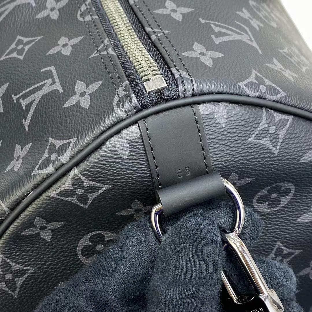 Louis Vuitton keepall 55 Monogram Eclipse(55-24-30CM) - DopestKickz