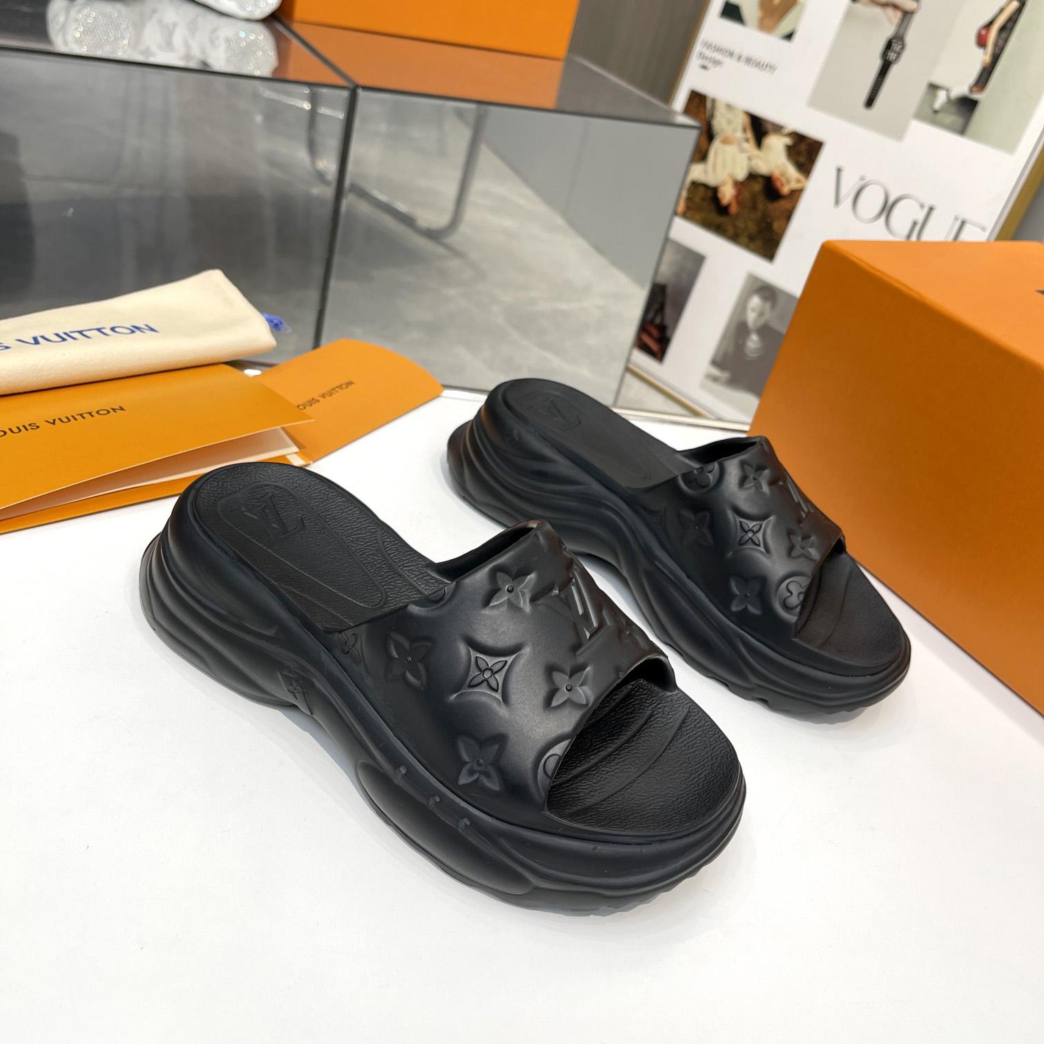 Louis Vuitton Pool 55 Flat Comfort Mule      - DopestKickz