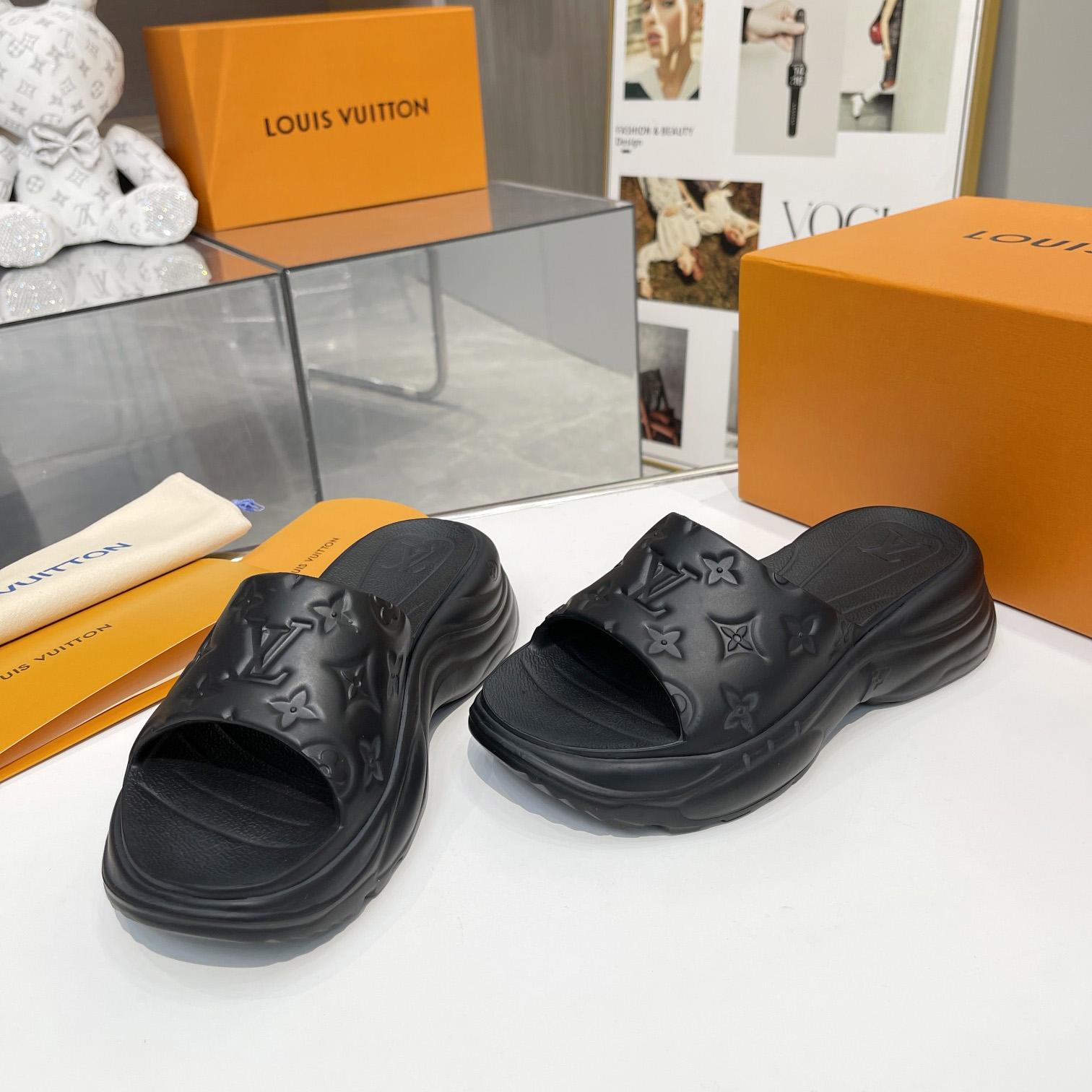 Louis Vuitton Pool 55 Flat Comfort Mule      - DopestKickz