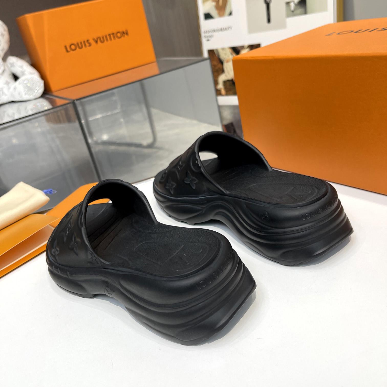 Louis Vuitton Pool 55 Flat Comfort Mule      - DopestKickz