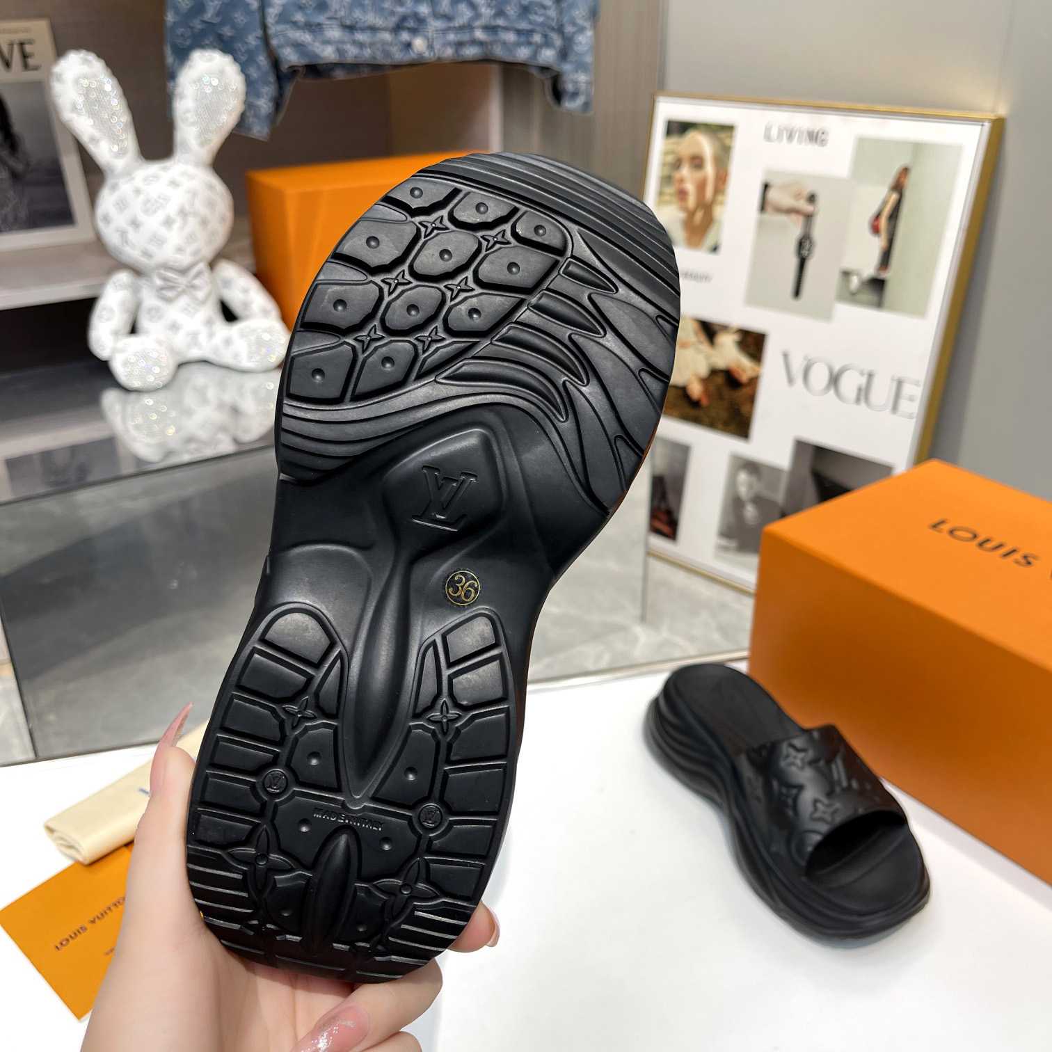 Louis Vuitton Pool 55 Flat Comfort Mule      - DopestKickz