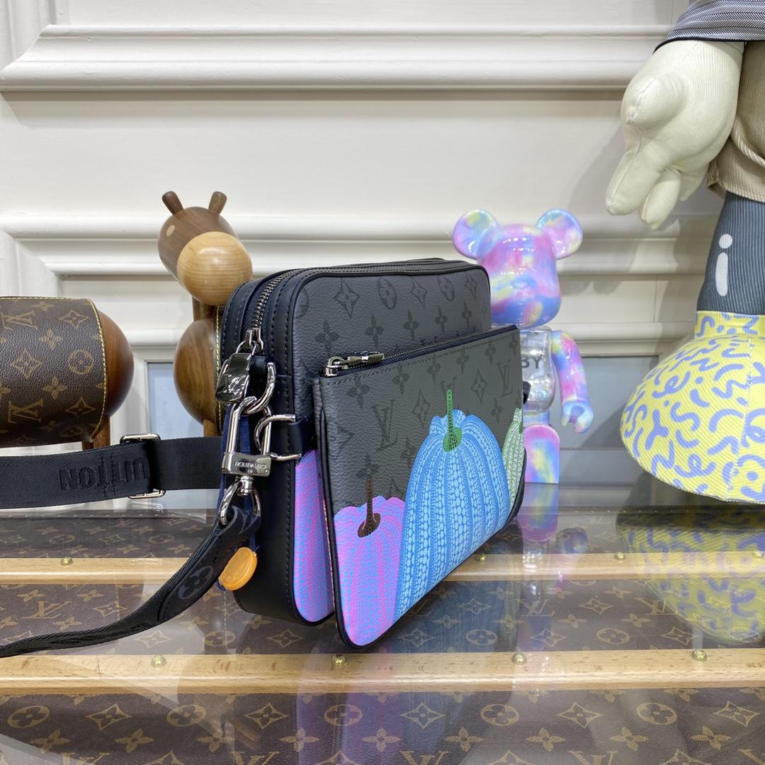 Louis Vuitton LV x YK Trio Messenger (25 x 18.5 x 7cm)   M46435 - DopestKickz