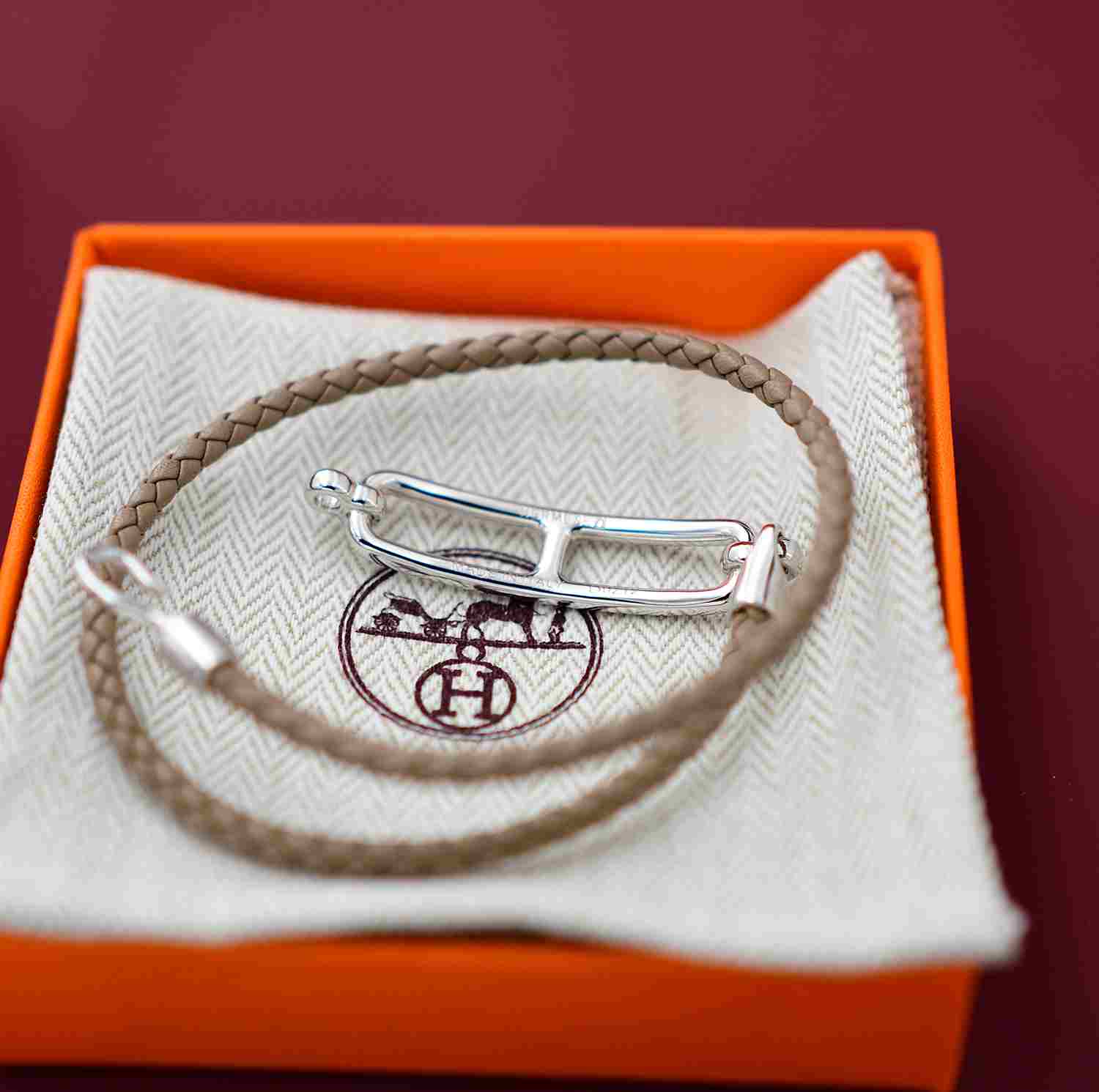 Hermes Roulis Double Tour Bracelet - DopestKickz