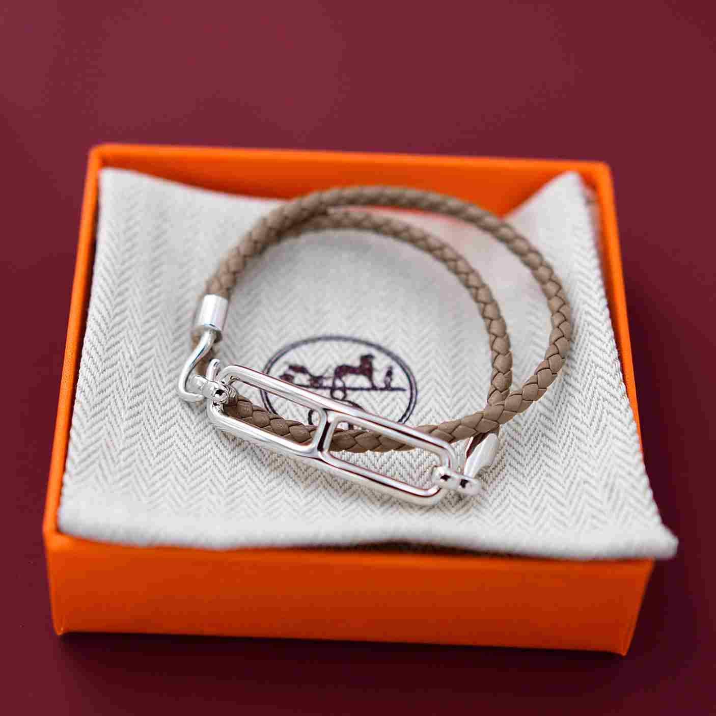 Hermes Roulis Double Tour Bracelet - DopestKickz